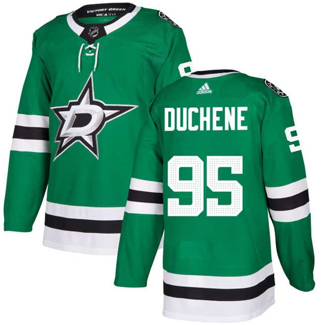Men%27s Dallas Stars #95 Matt Duchene Green Stitched Jersey->dallas stars->NHL Jersey